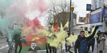 Londra’da Önder Öcalan’a özgürlük sloganları yükseldi