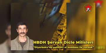 HBDH’dan eylem – Eylemimizle gerillalarla omuz omuza olduğumuzu ilan ediyoruz