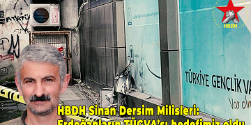 HBDH, TÜGVA eylemini üstlendi – Her yeri devrimci eylem alanı yapacağız!
