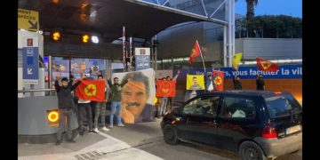 Marignane’de ki öfkeli Kürt gençliğinden sivil itaatsizlik eylemi