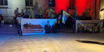 Marignane’de gençler seferbelik ruhuyla alanda