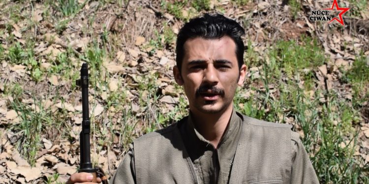 PKK saflarına katılan Rênas Rêbaze: Gençlik gerilla saflarına katılarak şehitlerine sahip çıkmalı