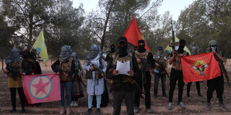 Tebqa gençliği gerilla direnişine destek verdi