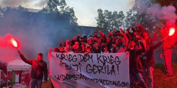 Zürich’te enternasyonalist gençler Gerilla’nın destansı direnişini selamladı