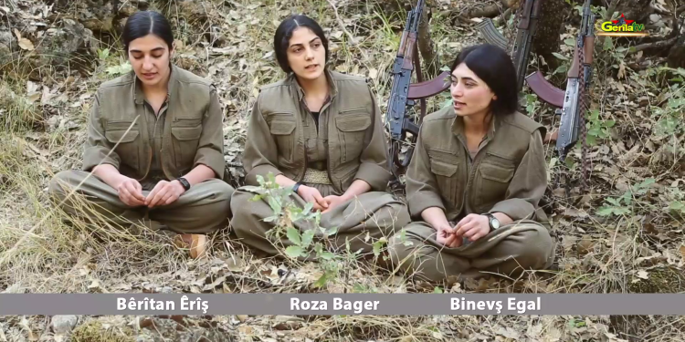 Avaşin ve Zap direnişlerinde şehit düşen gerillalar anısına şarkı