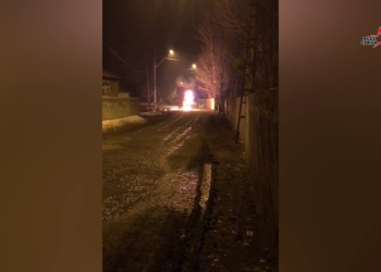 Şehit Berjin Amargi İntikam Birimi zırhlı aracı molotofla vurdu