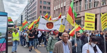 Berlin’ de işgal saldırılarına karşı kitlesel protesto