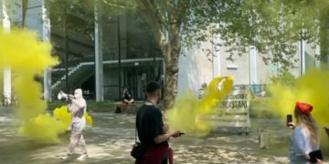 Hamburg’da işgal saldırılarında kullanılan kimyasal gazlara dikkat çekildi