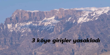 3 köye girişler yasakladı
