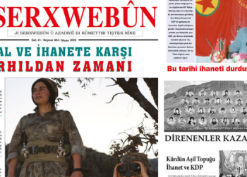 Serxwebûn gazetesinin 484’üncü sayısı okurlarıyla buluştu