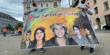 Gençlerin Uzun Yürüyüş Eylemi 2. gününde İsviçre’de başladı