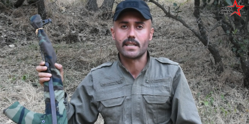 Başûrê Kurdistan Gencanî Welatparêz sözcüsü PKK saflarına katıldı