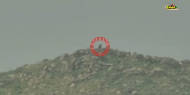 Gerilla TV Girê Hakkarî’deki eylem görüntüsünü yayınladı