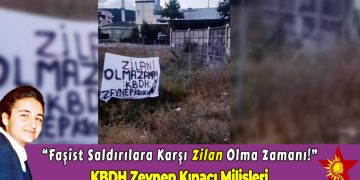 KBDH Milisleri şehit Zilan’ı andı