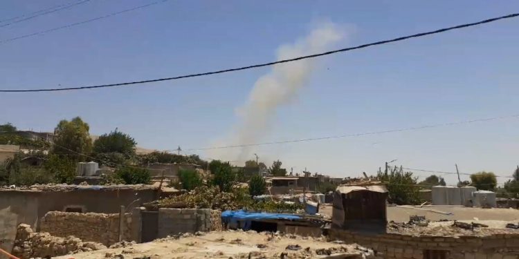 İşgalci Türk devleti Maxmur’a saldırdı