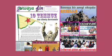 Newaya Jin’ın ’19 Temmuz öze dönüş devrimidir’ manşetiyle çıktı.