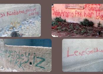 Yurtsever Gençlik’ten yazılama çalışması