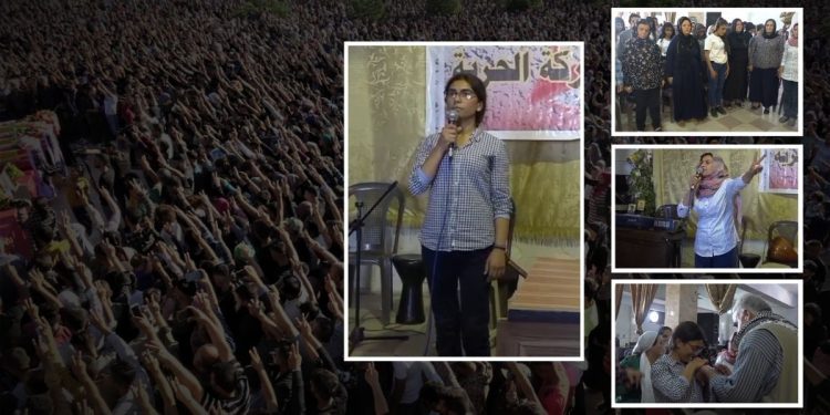 Yurtsever Efrîn halkı çocuklarını büyük bir coşkuyla  devrime armağan ediyor