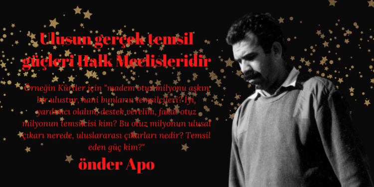 Ulusun gerçek temsil güçleri Halk Meclisleridir