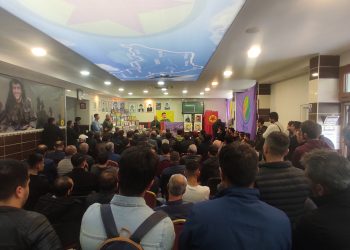 Paris’te şehîd Çekdar Canfeda Med anıldı