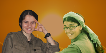 Sara ve Rûken yoldaşlar sırtlarında bomba değil, özgürlüğü taşıyorlardı!