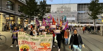 Nagihan Akarsel için Teko-JIN öncülüğünde protesto eylemi