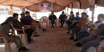 Şengal gençliğinden Önder Apo’nun özgürlüğü için çadır eylemi