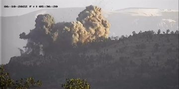 Yasaklı bombaların kullanıldığı o an