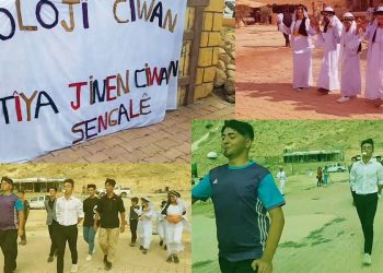 Şengal gençliği ve genç kadınları kültür ve sanat festivalinde