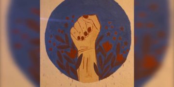 Mexmur’da genç kadınlar duvarları direniş sembolleriyle boyadı