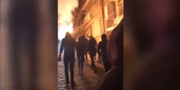 Yurtsever Gençlik İstanbul’da kimyasal silah kullanımına karşı yürüyüş gerçekleştirdi