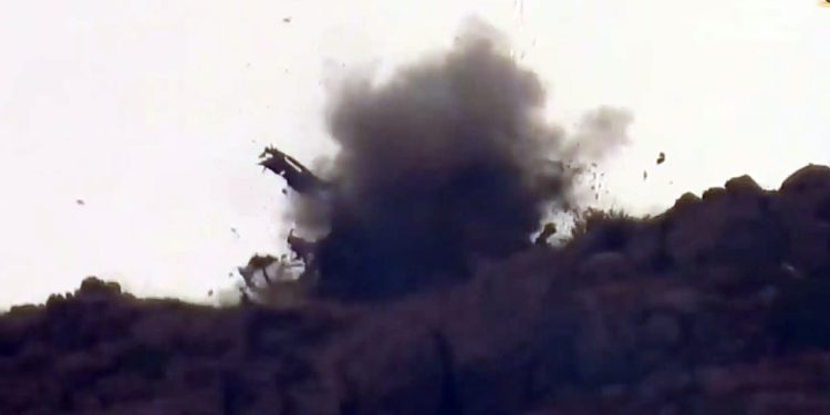 Gerîla TV’den eylem görüntüsü