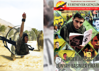 Yurtsever Gençlik Dergisi “Önder Apo’suz Dünyayı Başınıza Yıkarız” şiarı ile okuyucuyla buluştu