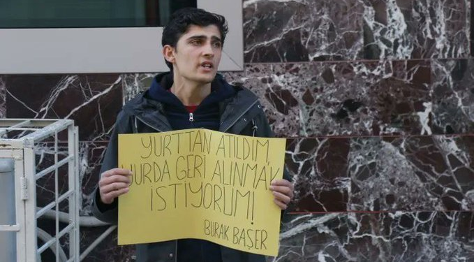 Direnişte olan üniversite öğrencisi Başer tutuklandı