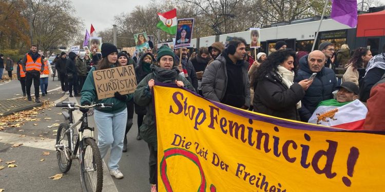 Köln’de JXK öncülüğünde yürüyüş gerçekleştirildi