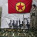 Gerillalarca ele geçirilen silahların görüntüsü