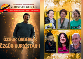 Yurtsever Gençlik Dergisi “Özgür Önderlik Özgür Kurdistan” şiarıyla çıktı