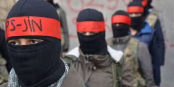 YPS JIN Cûdî Faraşin Misilleme Timi’nden eylem; Kaosa karşı kaosla Erdoğan saltanatını yerle bir edeceğiz