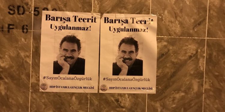 HDP Gençliğinden  Önder Apo’ya özgürlük talebi