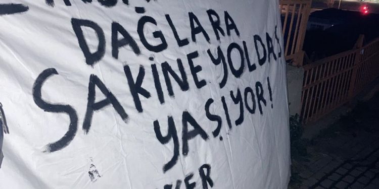 Yurtsever Gençlik “Zindanlardan dağlara Sakine Yoldaş Yaşıyor”