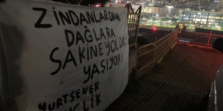 Yurtsever Gençlik “Zindanlardan dağlara Sakine Yoldaş Yaşıyor”