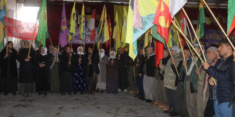 Mexmûr halkı Cûdî şehitleri için anma töreni gerçekleştirdi