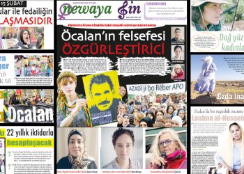 Newaya Jin ‘Öcalan’ın felsefesi özgürleştirici’ manşetiyle çıktı