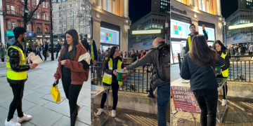 Londra’da gençler öncülüğünde Heyva Sor kampanyasına destek devam ediyor