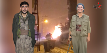 DGH Devrim Hêjar ve Rojger Gabar Birimi Xaçort’ta devriye atmak isteyen faşist polisleri vurdu