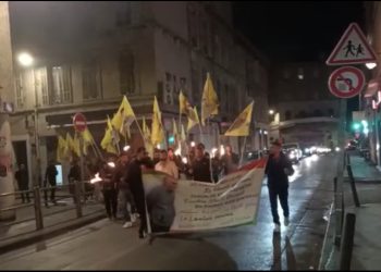 Marsilya’da tecride karşı eylemler sürüyor