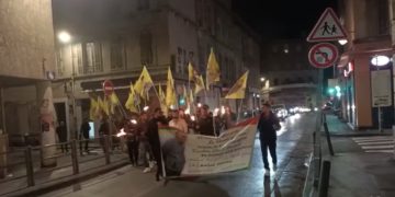 Marsilya’da tecride karşı eylemler sürüyor