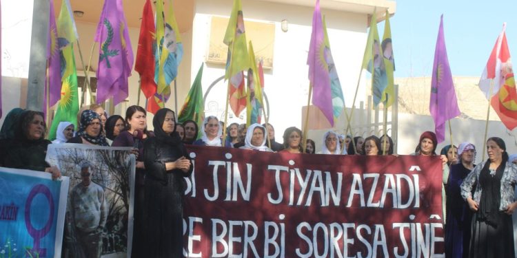 Mexmûrlu kadınlar ve genç kadınlar 8 Mart eylemlerinin başladığını duyurdu