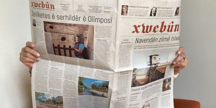 Twitter Xwebûn gazetesinin hesabını kalıcı olarak kapattı