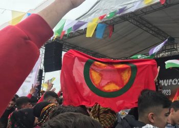 Rahşan Demirel’in diyarında PKK bayrağı yükseldi